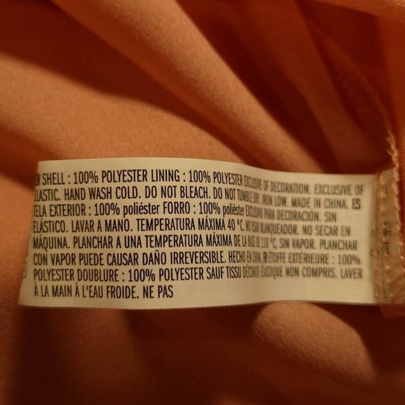 Free‎ The Roses Womens Fit & Flare Dress Pink Mini Keyhole 3/4 Sleeve Lace L New - Picture 9 of 12